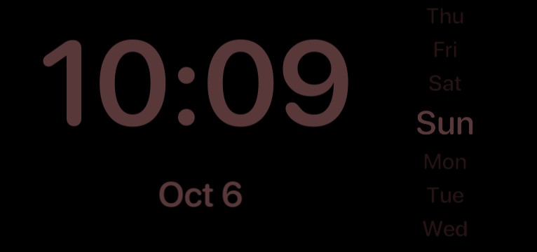 time