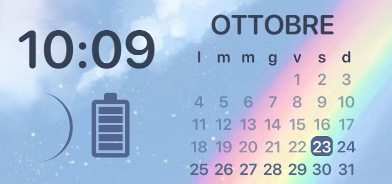 Rainbow Calendar
