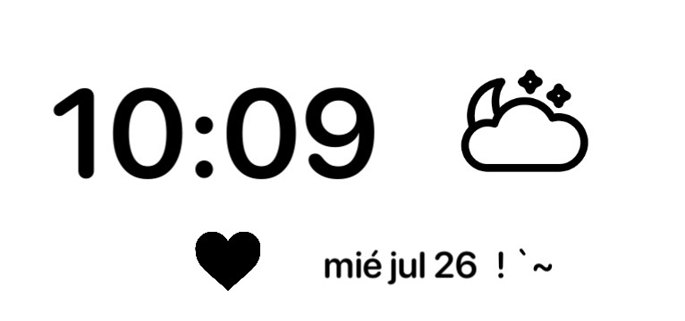 transparent clock