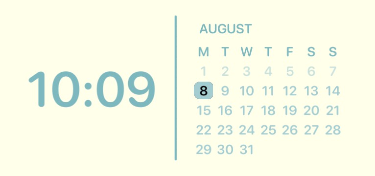 clock calendar