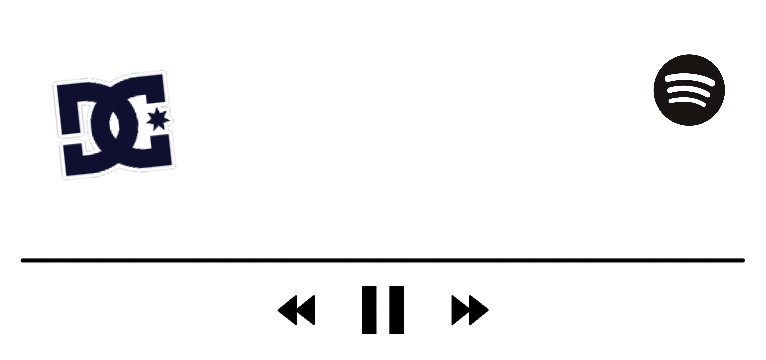 Dc Spotify widget