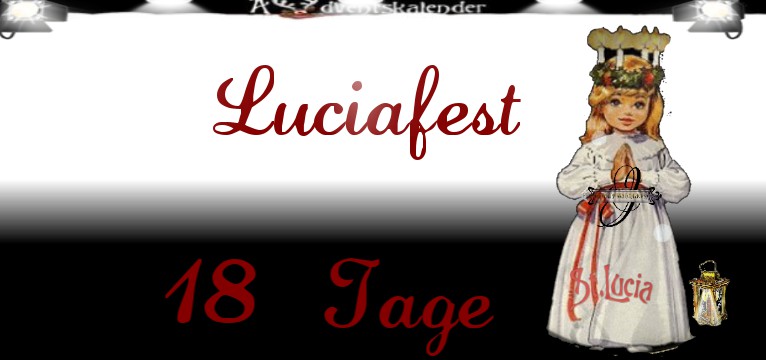 Counter Adventskalender  Lucia
