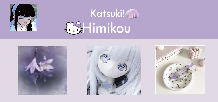 Himikou widget Lilac
