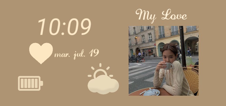 Jennie Aesthetic brown Copy
