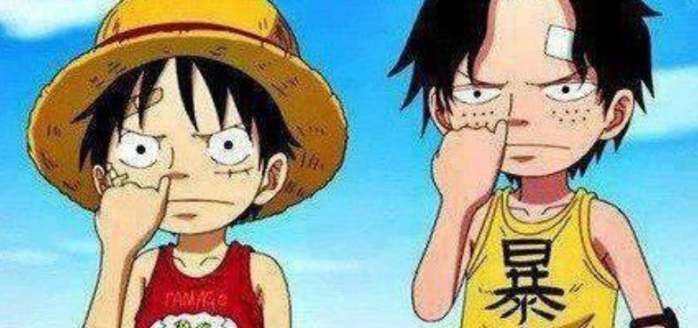 Luffy Ace child One piece