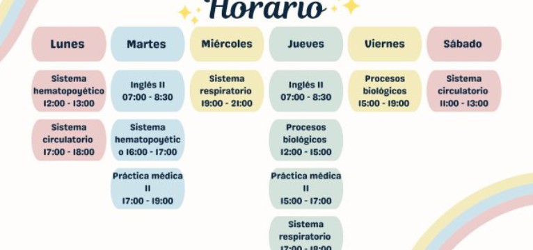 horario 
