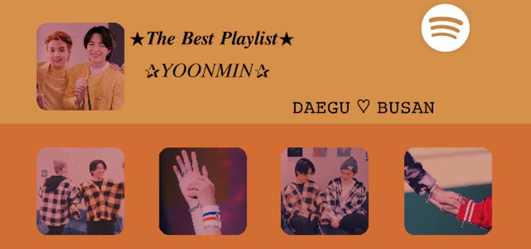 The Best YOONMIN Playlist