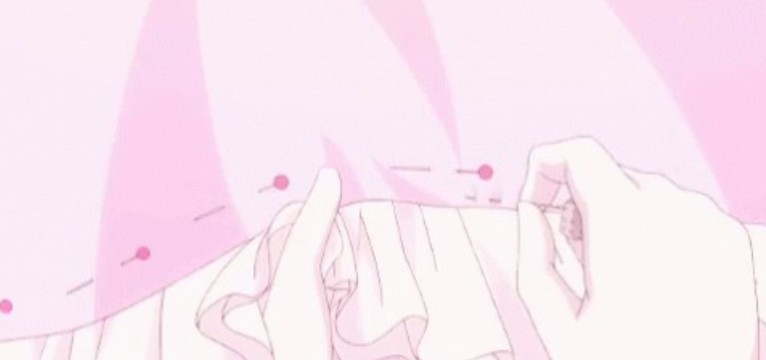Pining a dress