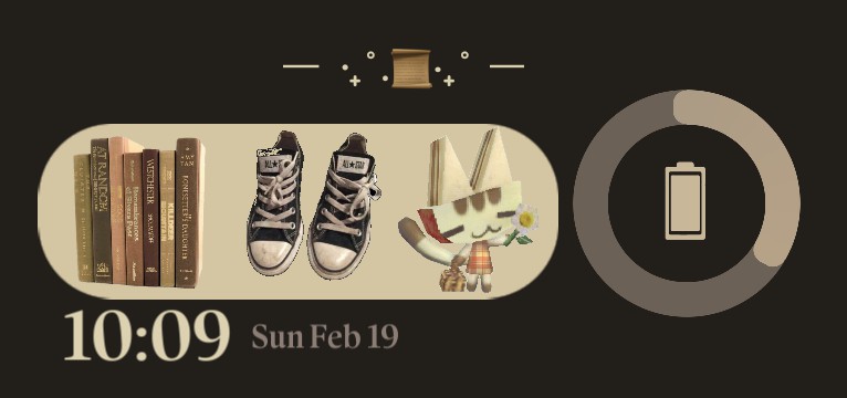   .      beige widget  #