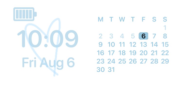 blue calendar 