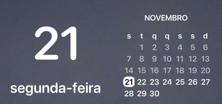 calendar grey