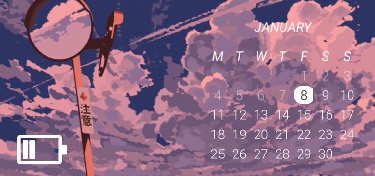 Cloudy Calander