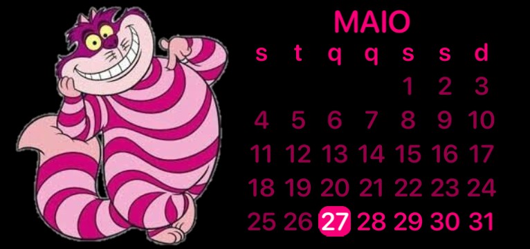 Calendrio Gato Risonho