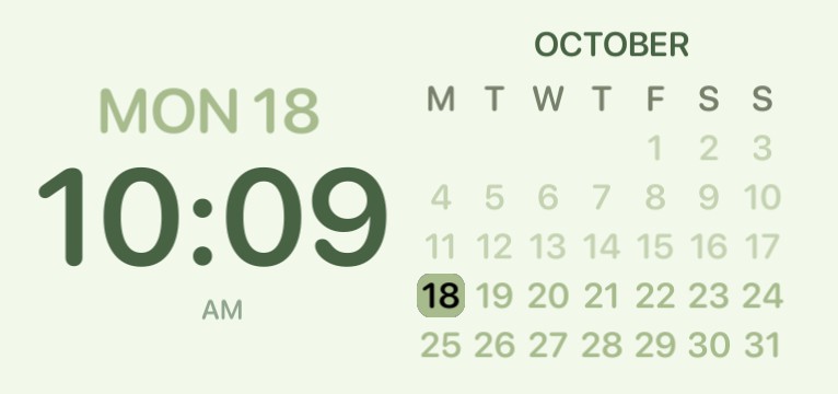calendar green