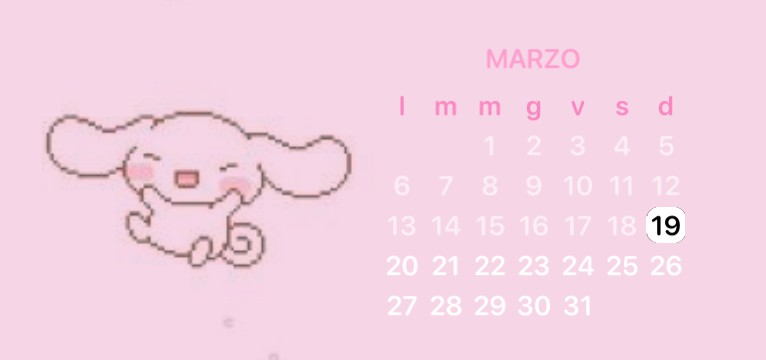 cinnamon roll calendar 