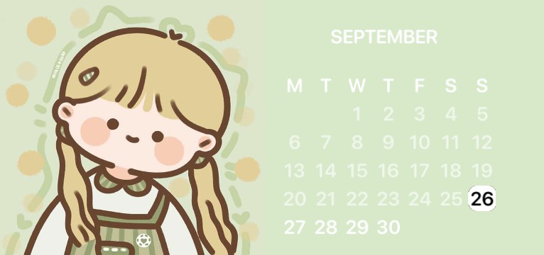 cute calendar