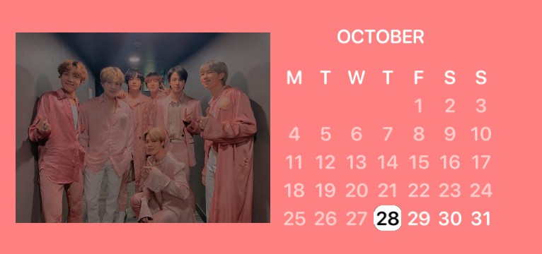 Bts calendar