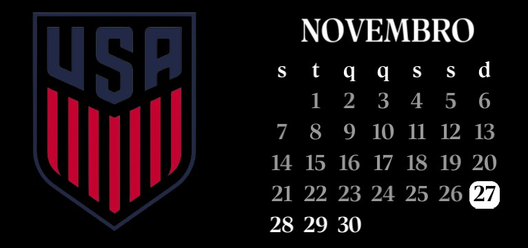 USA Qatar World Cup calendar 