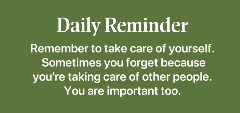 Daily affirmation 