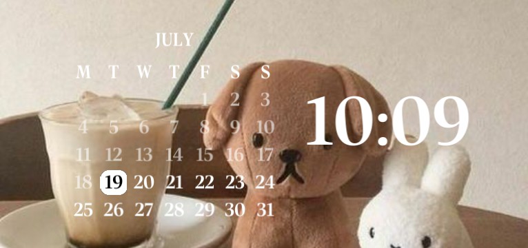 brown calendar