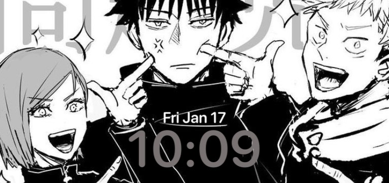 Jujutsu kaisen iconic trio