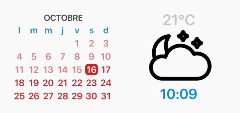 keros time widget