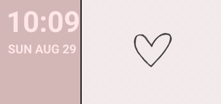 Pink heart