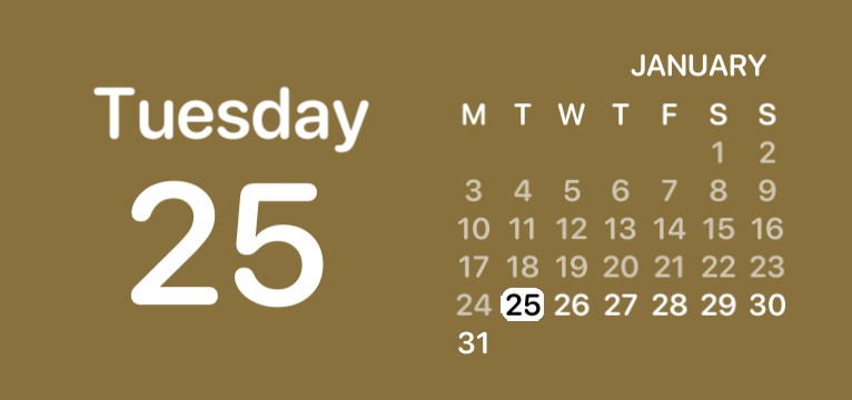 Date, Calendar