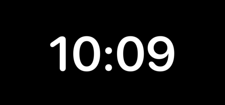 minimal clock