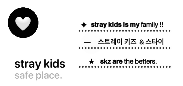 stray kids, notes.