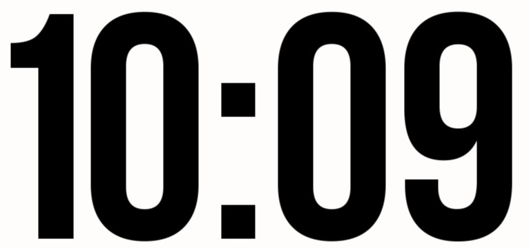 Big Digital Clock