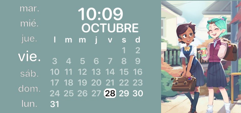 Lumity school calendar The Owl House 