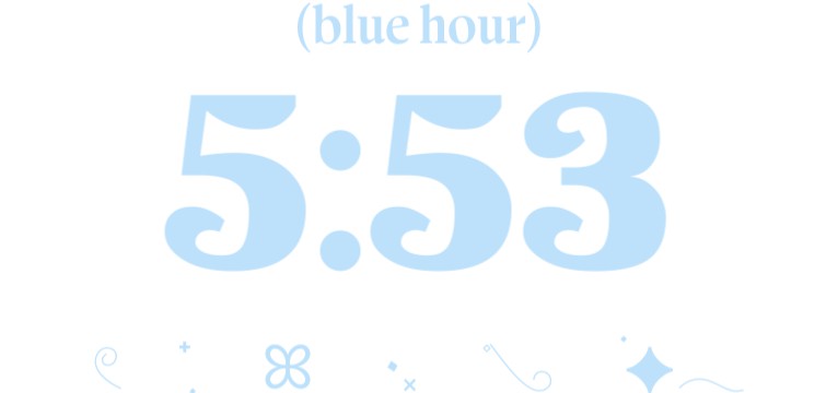 blue hour 
