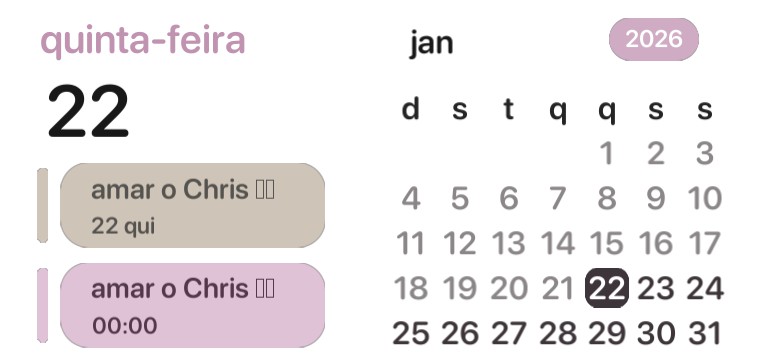 calendar