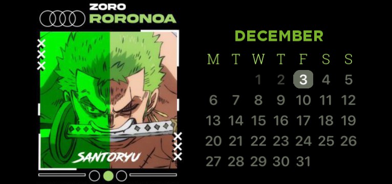  zoro theme