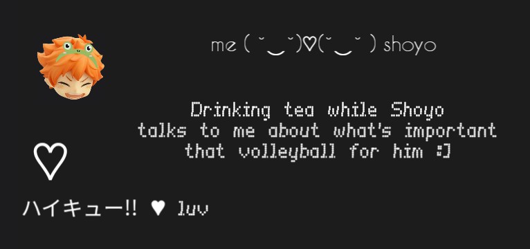 shoyo my soulmate