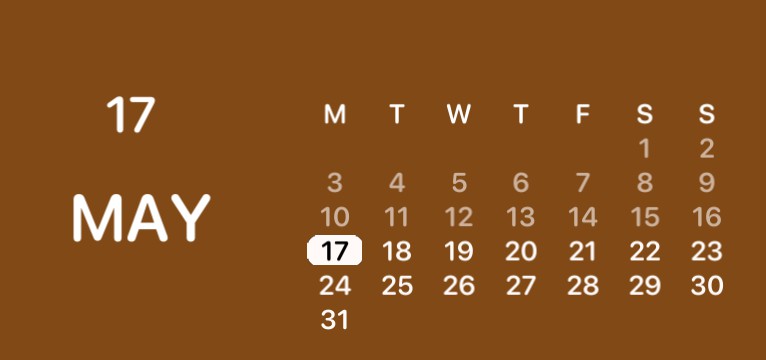 Calendar