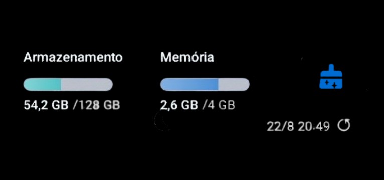 Widget de armazenanto 