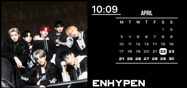 Enhypen Calendar and Timer
