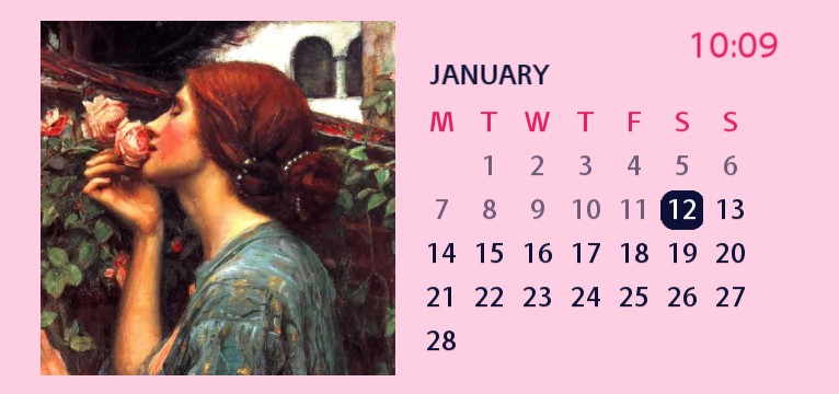 Rose Calendar