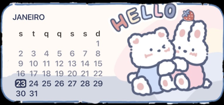 kawaii bear and bunny