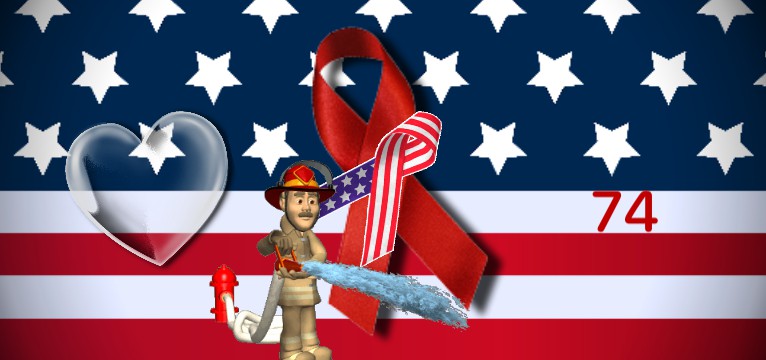 Herzschlag  Amerika never forget 