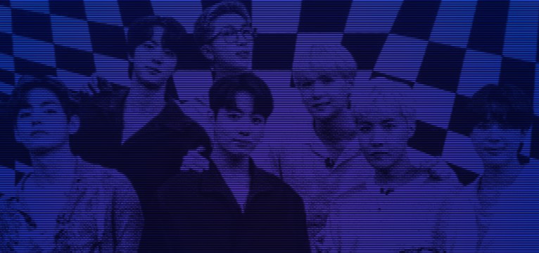 BTS aesthetic purple