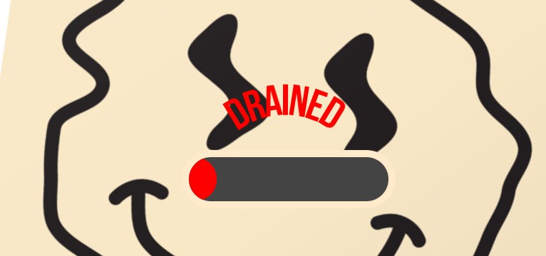 Drained