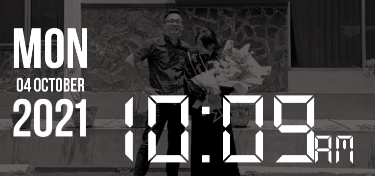 clock with my bae