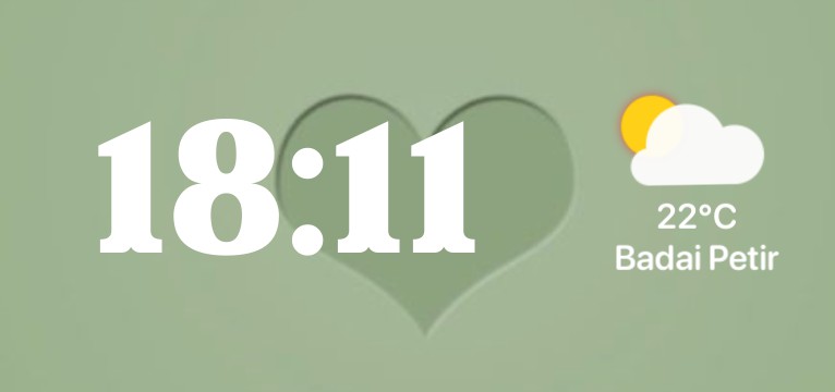 Green 1 clock
