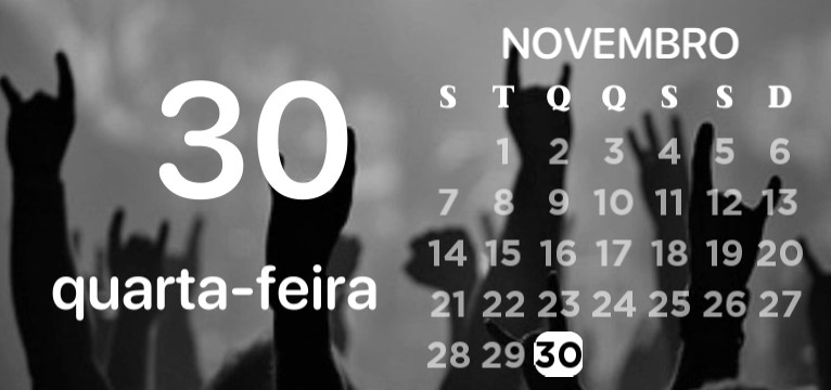 Calendario Metal