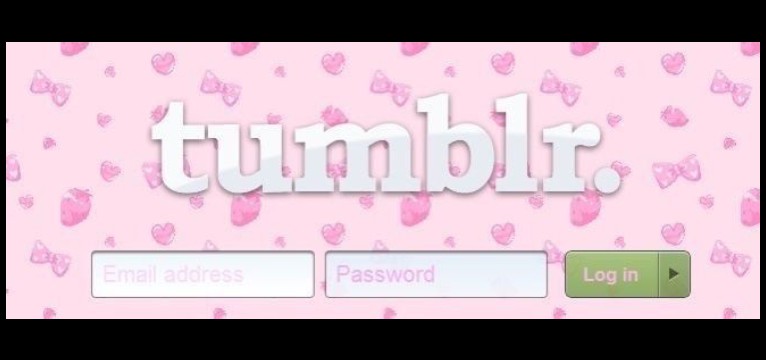 PINK TUMBLR SEARCHBAR