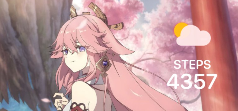 Yae Miko Steps and Weather