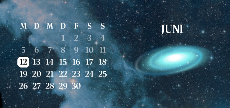 Space calendar 